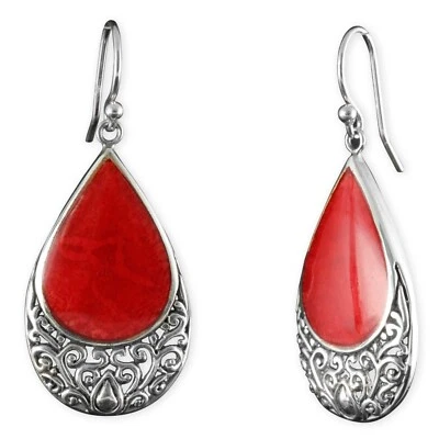 Edle Damen Ohrringe 925er Echt Silber Design Hänger Silver Earrings SER385 - Bild 1 von 2