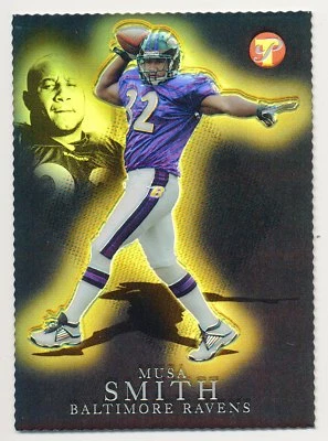 2003 Topps Pristine Gold Refractor MUSA SMITH RC Rare Georgia Bulldogs SP #/25 - Image 1 of 2