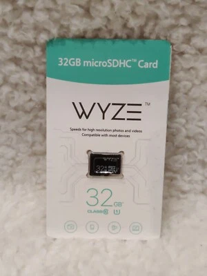 Wyze Expandable Storage 32GB MicroSDHC Card Class 10 Black - Image 1 of 2