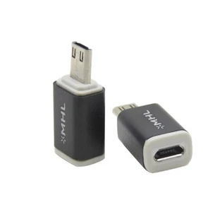 2PCS Micro USB HDTV MHL HDMI Adapter 5 to11 Pin Converter for Samsung Galaxy S3  - Picture 1 of 4