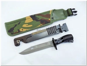 British Army SA80 L85 Bajonett mit Kunststoff & DPM Tarnmantel - TOP Repro - Neu - Bild 1 von 10