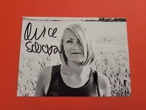 Alice Schwarzer  * Handsigniertes Autogramm- Handsigned  EMMA