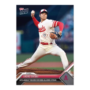 Shohei Ohtani - 2023 MLB TOPPS NOW Card 106 Angels Record Runs Allowed Streak - Picture 1 of 2