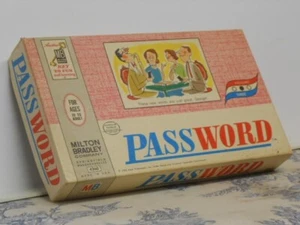 Vintage 1963 Milton Bradley "Passwort" # 4260 Wortspiel - Bild 1 von 7