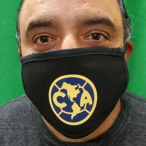 Club America Copri Bocca e Naso Maschera Viso Triplo Strato Protezione - Foto 1 di 3