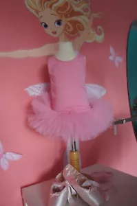 VAMA ★ Ballett Tütü 5-lagig ★ rosa ★ Gr. III (6-8 Jahre) ★ - Bild 1 von 5