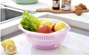 Uniware Rotating Kitchen Fruit Vegetable Basket - Picture 1 of 7