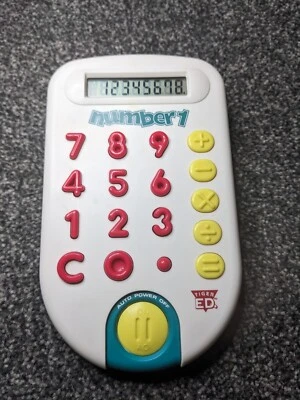 Vintage 1995 Tiger Electronics Calculator - Tiger ED Number 1 - Image 1 of 3