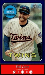 2018 Topps Heritage - #THC-356 Brian Dozier quasi nuovo/nm+. - Foto 1 di 2