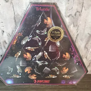 NOS 1995 Triazzle Star Trek The Next Generation Puzzle - SEALED Collectible - Picture 1 of 5