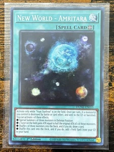 Yu-Gi-Oh! TCG New World - Amritara Duelist Nexus DUNE-EN055 1st Edition Super... - Picture 1 of 1