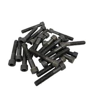 Lote de 44 - Tornillos hexagonales - Tamaños mixtos - Mayormente más de 1,5" - Acero aleado - Imagen 1 de 6