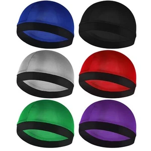 6Pcs Wave Cap for Men Silky Durags Elastic Band Caps 360 540 720 Waves Soft B... - Picture 1 of 8