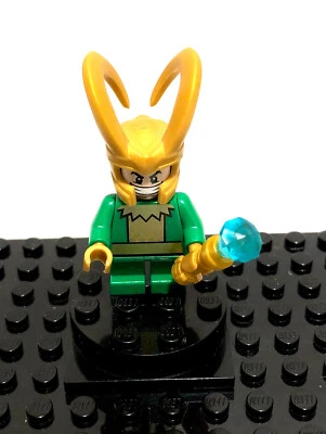 LEGO MARVEL Super Heroes Avengers LOKI SHORT LEGS  - sh0486, set 76091, TBE - Photo 1/4