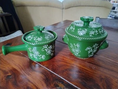 TEMP-TATIONS Eierkocher & Gemüse-Steamer 2tlg. - Design: Floral-Lace grün - Bild 1 von 4