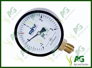 Pressure Gauge Slurry Tanker 100mm X 1/2" RIV - Picture 1 of 1