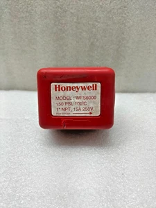 HONEYWELL WFS6000 WATER FLOW SWITCH 150 PSI 100°C 1" NPT 15A 250V - Picture 1 of 8