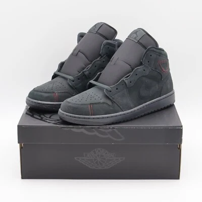 FD8634-001 Nike Air Jordan 1 Mid SE Craft gris humo oscuro (para hombre) Foto 1 de 4