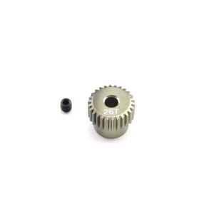 HobbyStar 64P Pinion Gear, 26T Hard Anodized, Quiet Operation, 1/8" (3.2mm) 26 - Imagen 1 de 1