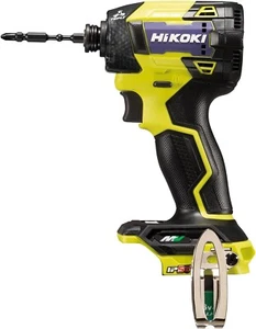HiKOKI 36V WH36DD(NNY) Avvitatore a percussione ricaricabile ragno giallo solo strumento - Foto 1 di 5
