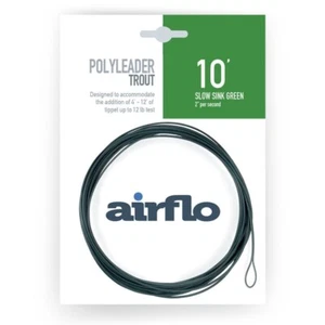 Airflo Trota Polyleader - Affondamento lento 10' - Nuovo - Foto 1 di 2