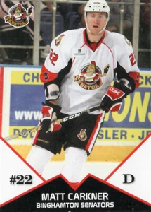 2008-09 Binghamton Senators - MATT CARKNER - Picture 1 of 2