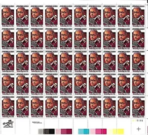 1985 JEROME KERN MNH Sheet 50 x 22¢ STAMPS #2110 Performing Arts, Music Composer - Picture 1 of 2