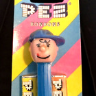 NON U.S. CHARLIE BROWN with Tongue Pez on Euro Striped card $4.99 U.S. ship
