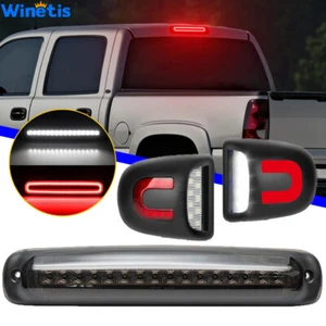 LED 3rd Third Brake Light + Number Plate Light For 99-06 Silverado Sierra 1500 - Picture 1 of 12