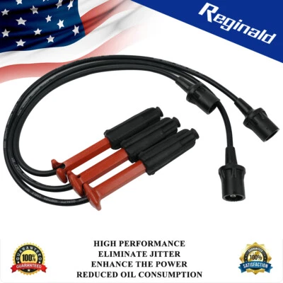 3X Spark Plug Wires for 1994-1996 1997 Mercedes-Benz C280 S320 E320 C36 AMG 3.2L - Image 1 of 4