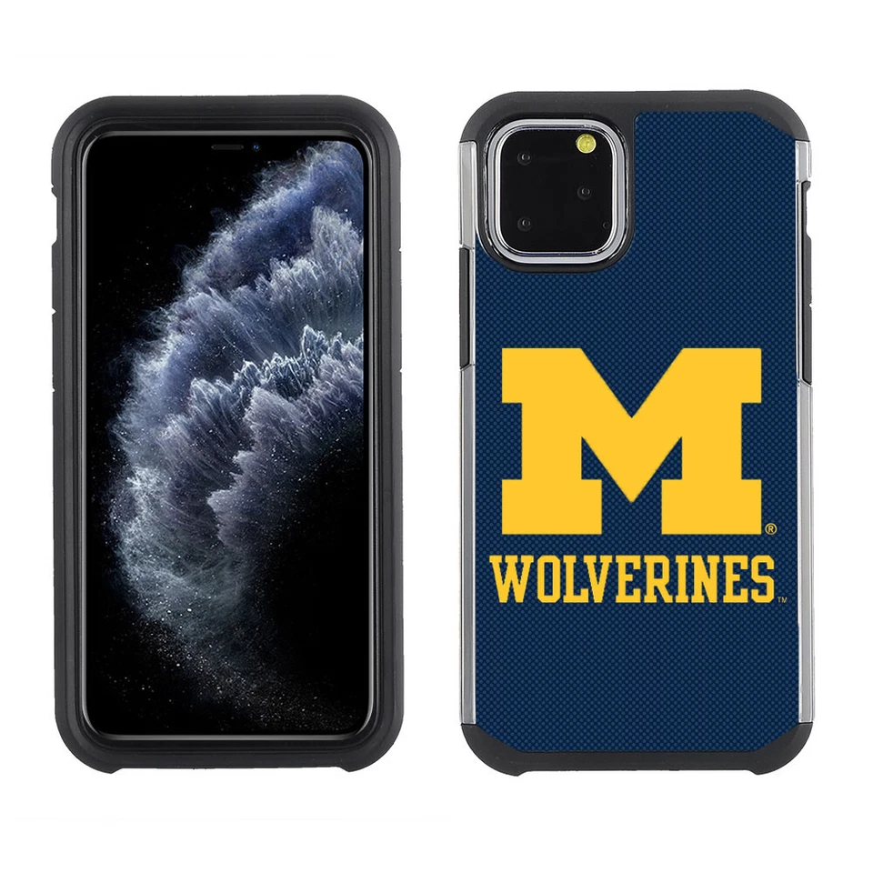 PBG NCAA Michigan Wolverines Textured for Apple iPhone 11 Pro, X & XS (5.8") - Image 1 of 1
