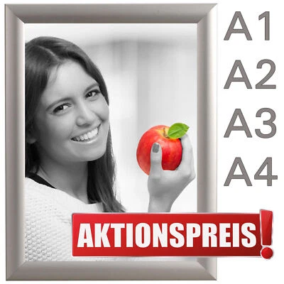 LABT DIN A1 A2 A3 A4 KLAPPRAHMEN Wechselrahmen Plakatrahmen Werberahmen 25mm Profil