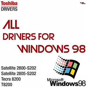 DRIVERS FOR TOSHIBA TECRA 8200 T8200 SATELLITE 2800-S202-S202 NOTEBOOK LAPTOP - Bild 1 von 2