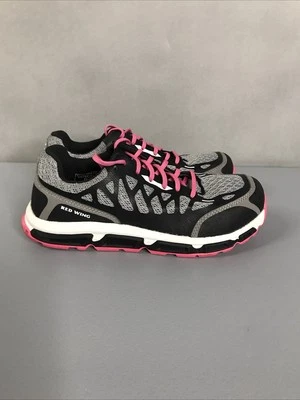 Puntera de seguridad Red Wing 2339 baja rosa negra gris antideslizante para mujer talla 7 D” Foto 1 de 4