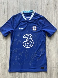Chelsea Fc signiert 2022/2023 Nike Dri Fit Adv Heimtrikot Herren Größe Small - Bild 1 von 15