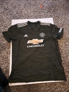 Camiseta de fútbol Adidas Manchester United Heat RDY 2020/21 visitante para hombre XL Mufc - Imagen 1 de 10