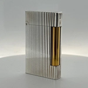 S.T. DUPONT FEUERZEUG Linie 2 / Ligne 2 guter Zustand / Mit Tasche(D1) - Bild 1 von 11