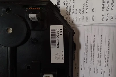 Grupo de velocímetro Juke OE 2017 91 k millas Nissan Foto 1 de 4