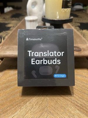 Timekettle WT2 Edge W3 Translator Device Bidirectional Earbuds, 40 Languages - Image 1 of 4