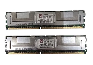 Kingston 4GB 2x2GB DDR2-667 GM431-QAB-INTD1F FBDIMM PC2-5300 ECC - Picture 1 of 1