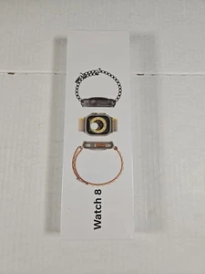 Reloj 8 49mm Caja Titanio con Correa Océano Blanco, Talla Única (GPS+... - Imagen 1 de 4