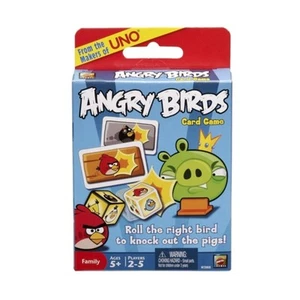 Mattel Boardgame Angry Birds Card Game Box VG+/NM - Picture 1 of 1
