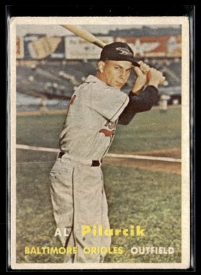 1957 Topps Al Pilarcik EX SET Break #311 - Image 1 of 2
