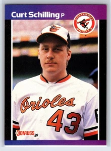 1989 Donruss Curt Schilling Rookie Card #635 - Bild 1 von 2
