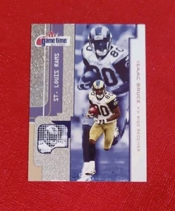2001 Fleer Game Time Extra #100 Isaac BrucebSt. Louis Rams NFL Card NM-MT+ - Picture 1 of 2
