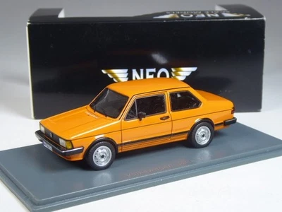 (KI-12-40) Neo Scale Models 43575 VW Jetta 1 orange in 1:43 in OVP - Bild 1 von 2