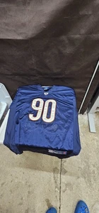 Chicago Bears Julius Peppers Reebok Jersey #90 Large Tag Error - Picture 1 of 9