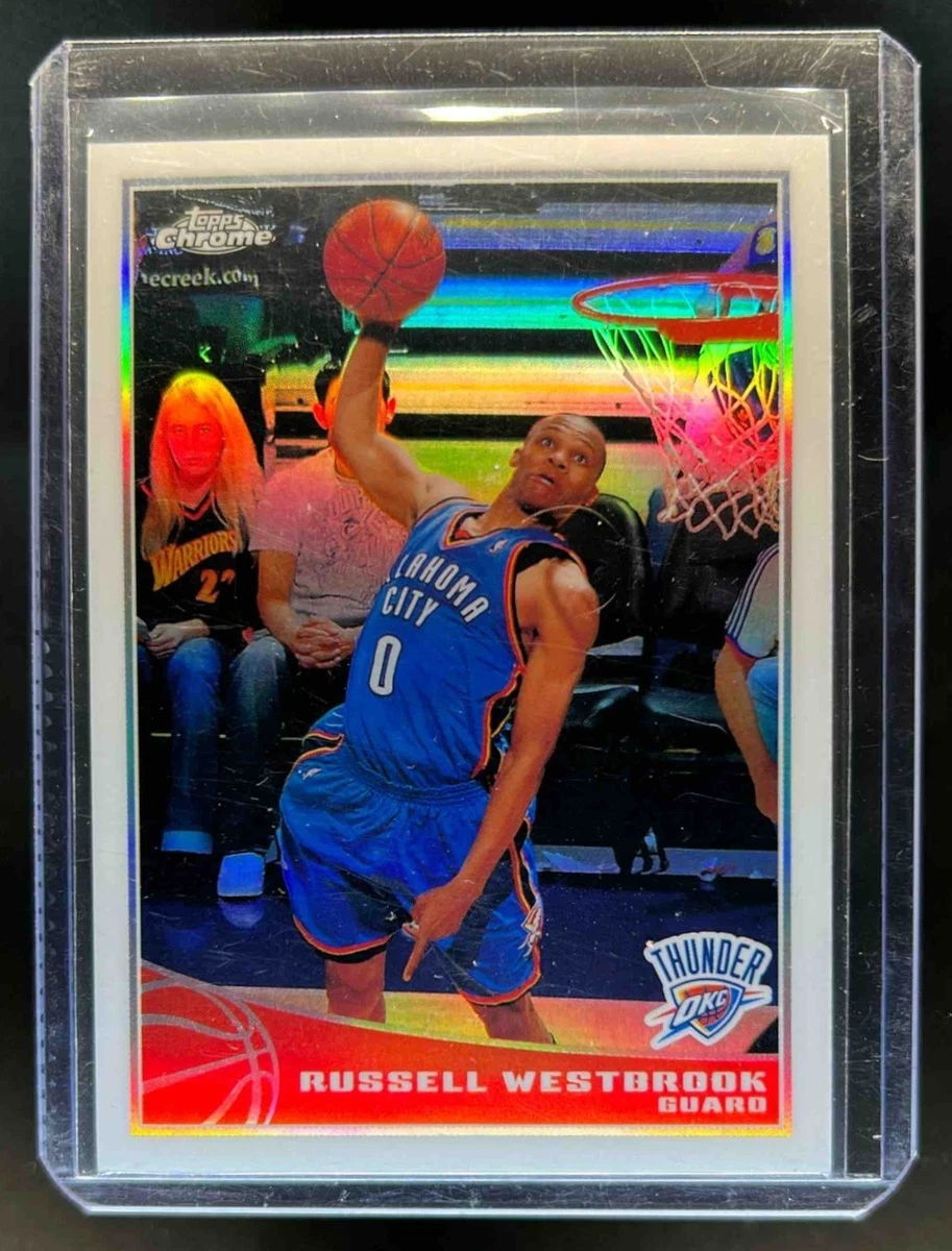 Topps Russell Westbrook Serial Numbered Basketball Trading Cards