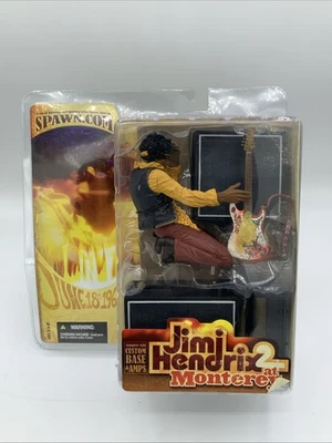 Figura de acción McFarlane Jimi Hendrix 2 at Monterey Super Stage - Nueva Foto 1 de 4