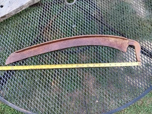 Vintage Van Camp Large Farming Scythe Blade - Picture 1 of 3